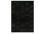 TAPA FURO COLANTE PRETO TX 12mm - CART. C/ 50