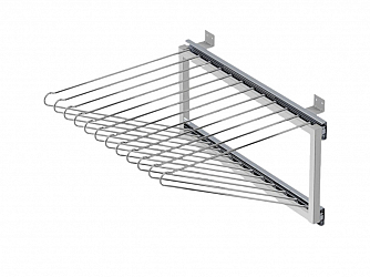 CALCEIRO EXTENSIVEL 12 HASTES 450MM CROMADO - DIMEC