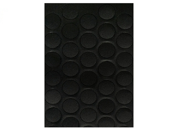 TAPA FURO COLANTE PRETO TX 12mm - CART. C/ 50